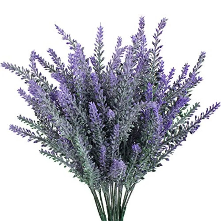 Artificial Lavender Bush