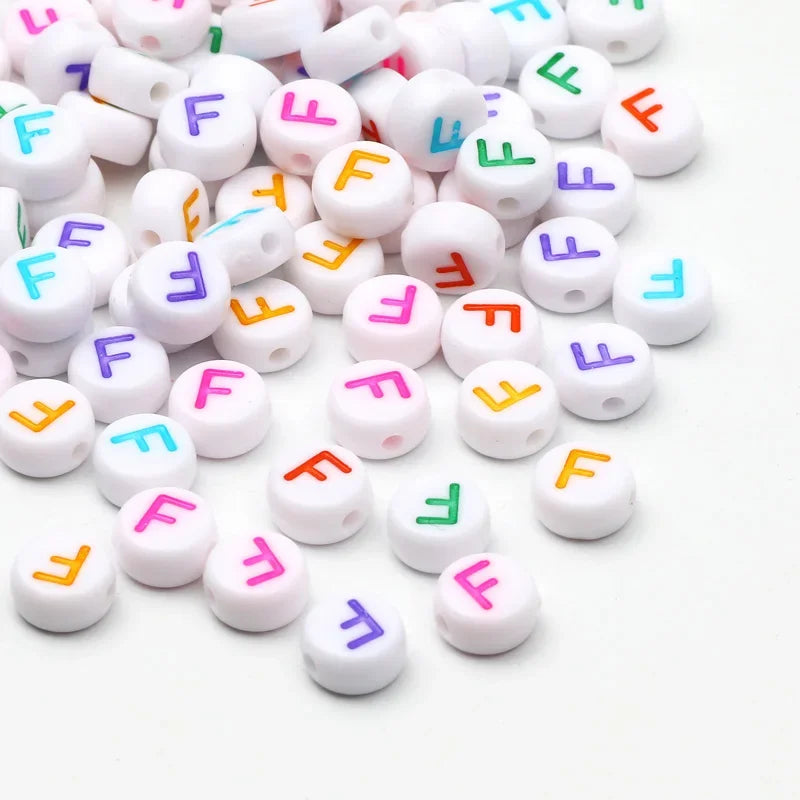 Round A-Z Alphabet Letters