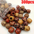 Wood Beads For Hair