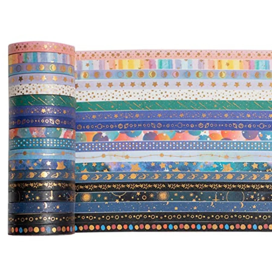Skinny Galaxy Washi Tape Set