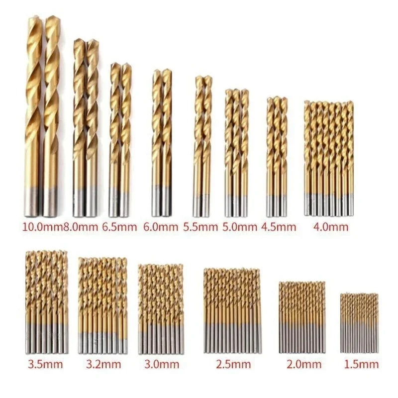 High Speed Steel Metric Drill Bit Set