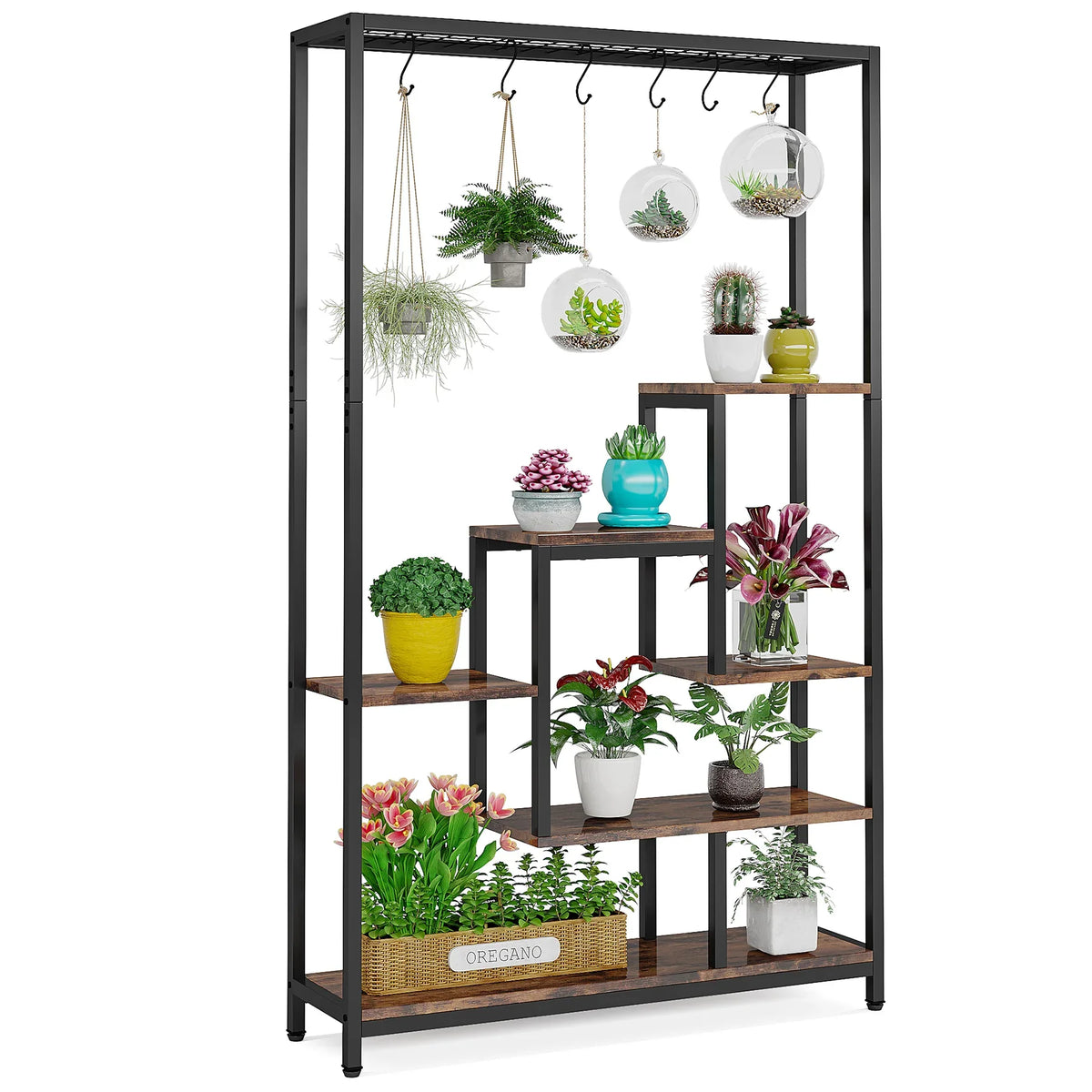 5 Tiers Tall Indoor Plant Stand