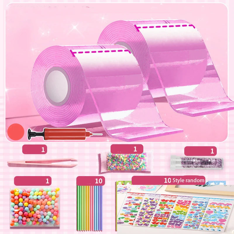 Nano Glue DIY Blow Bubble Tape