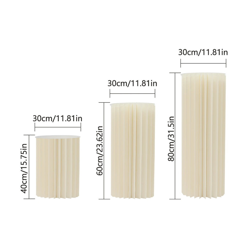 Foldable Cardboard Centerpiece Display