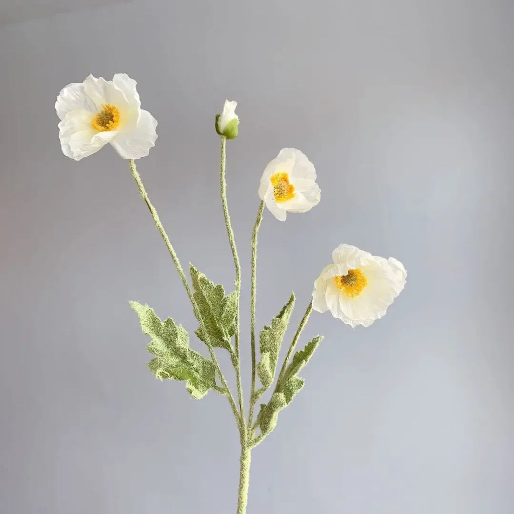 4 Head Artificial Poppy Bouquet









b