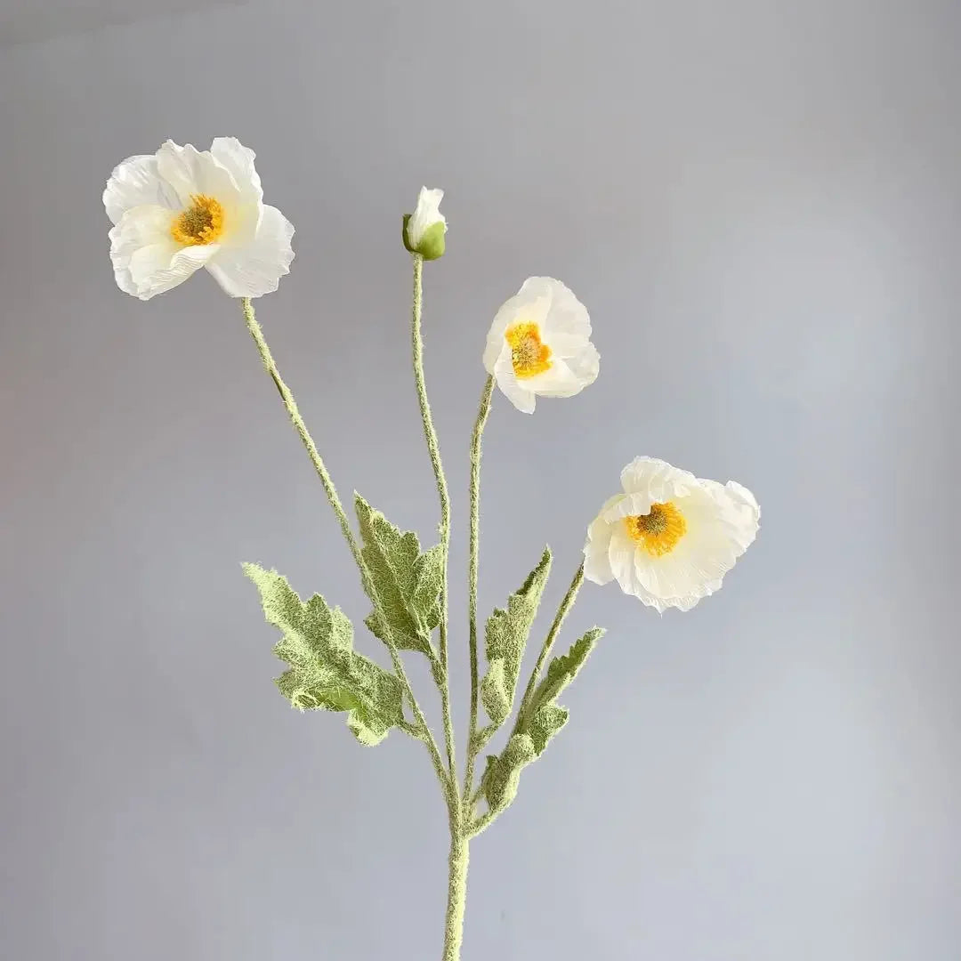 4 Head Artificial Poppy Bouquet









b