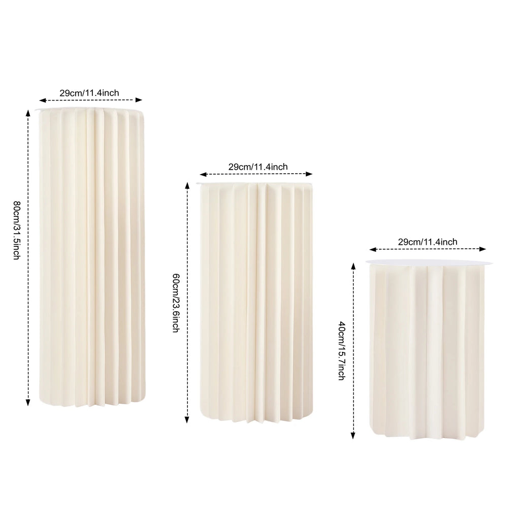 Foldable Cylinder Flower Stand