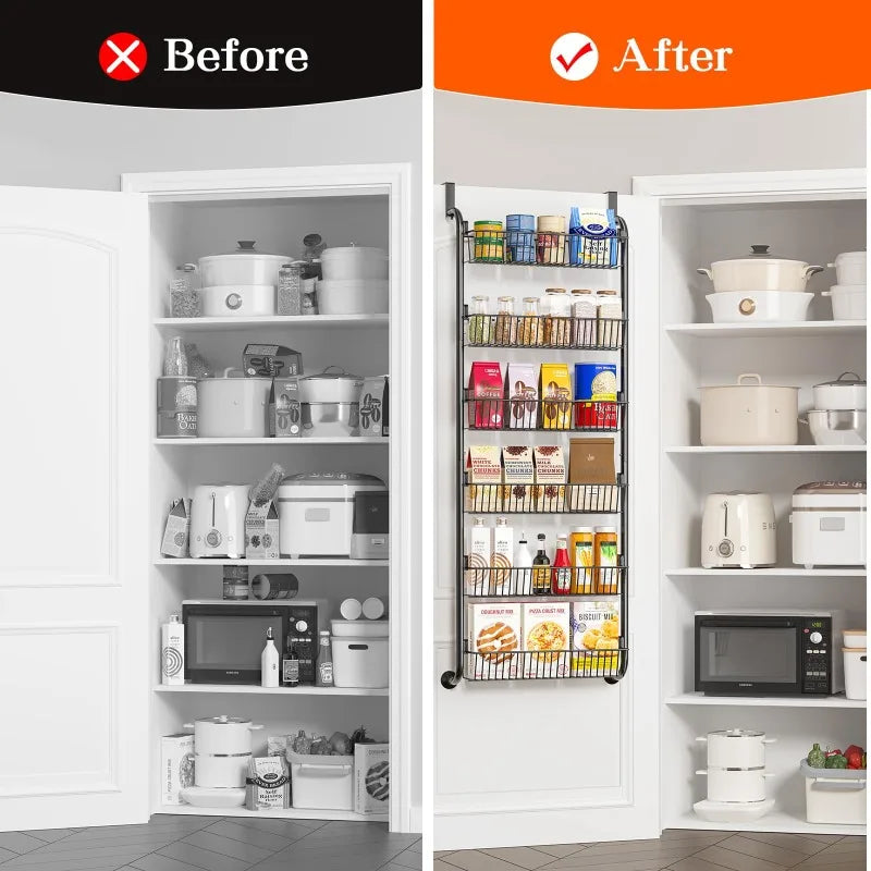 Over The Door 6-Tier Storage Holder