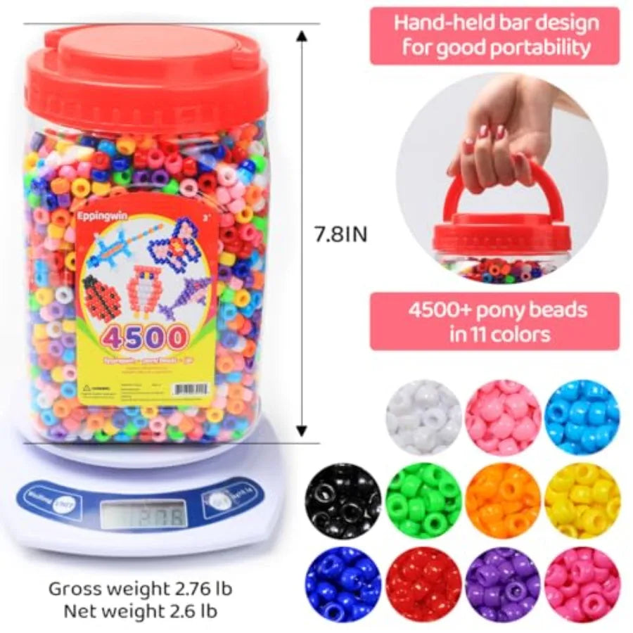 Multi-Colored Bulk Bead Bucket