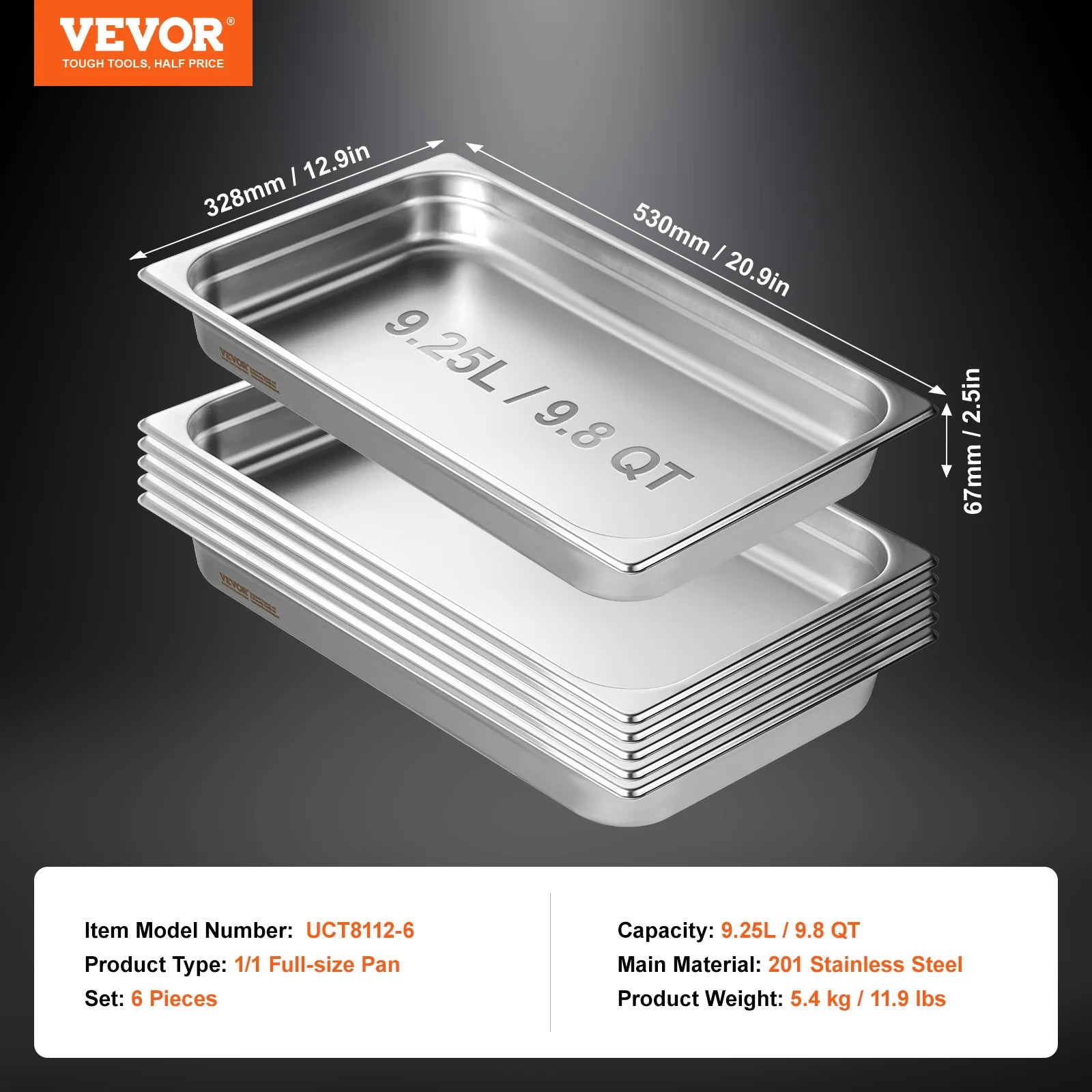 Steam Table Pans