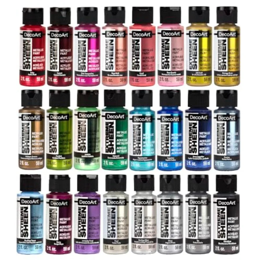 Metallic Acrylic Paint Set