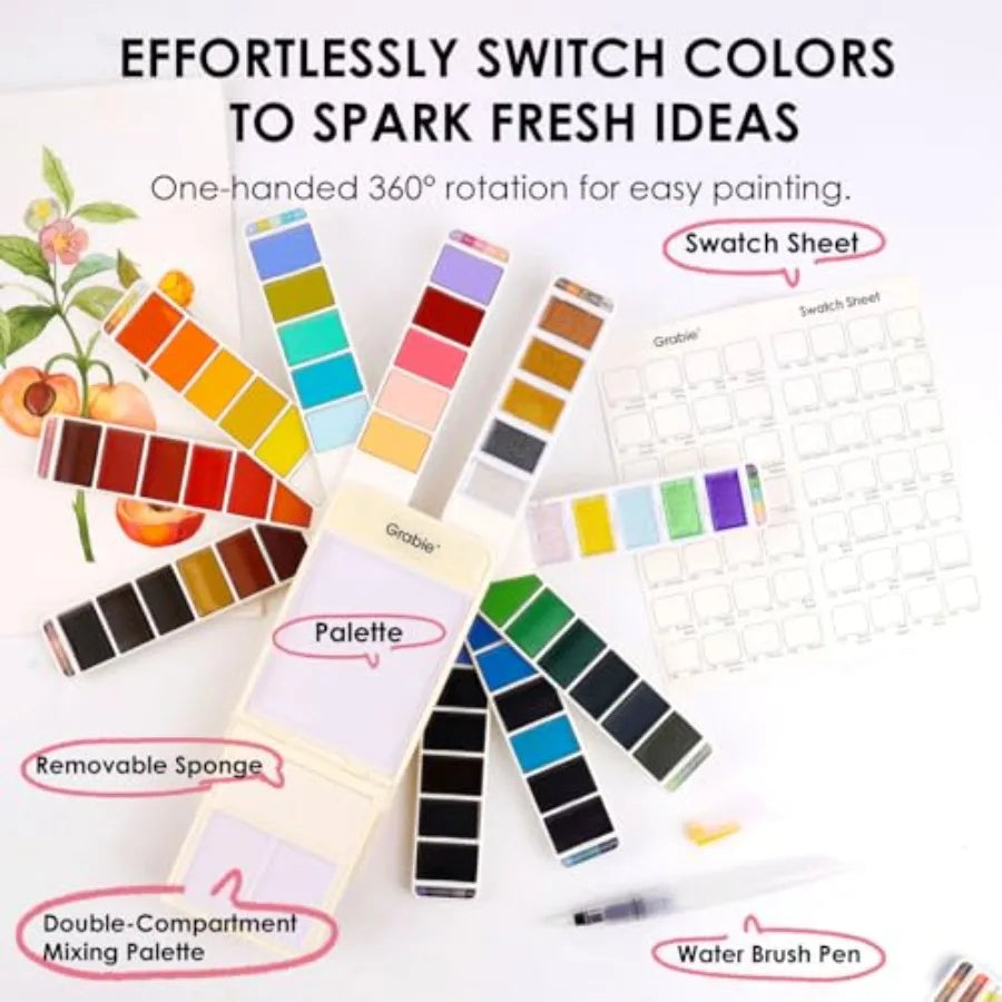 Watercolor Paint Set
