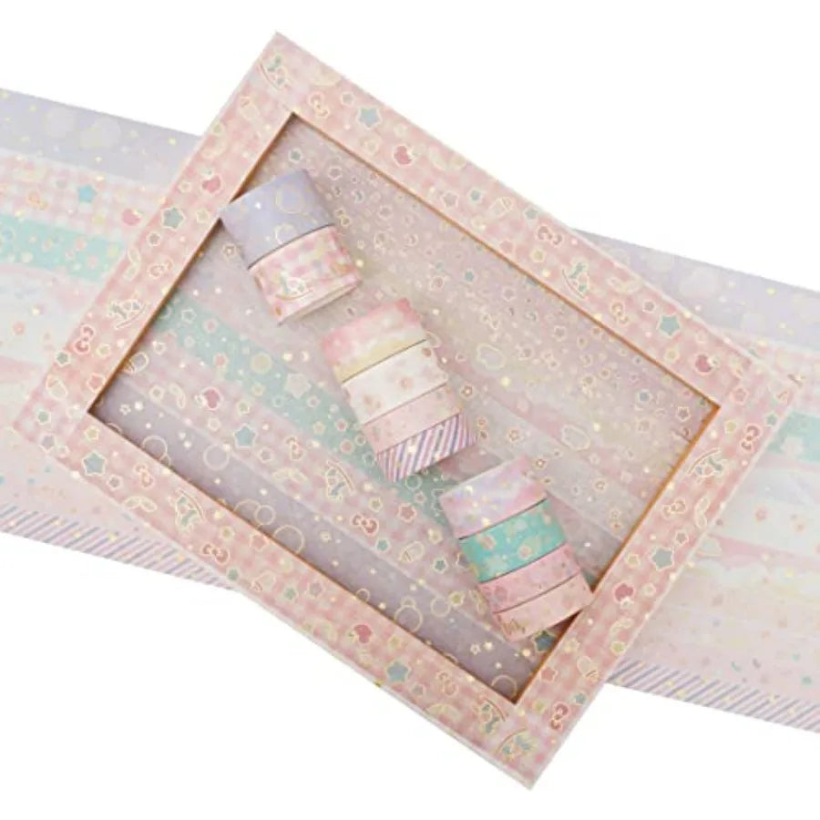 Gold Foil Washi Tape Set