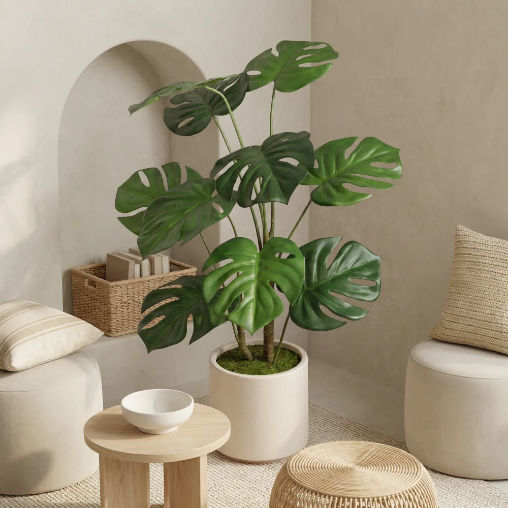 Artificial Monstera Deliciosa Plant