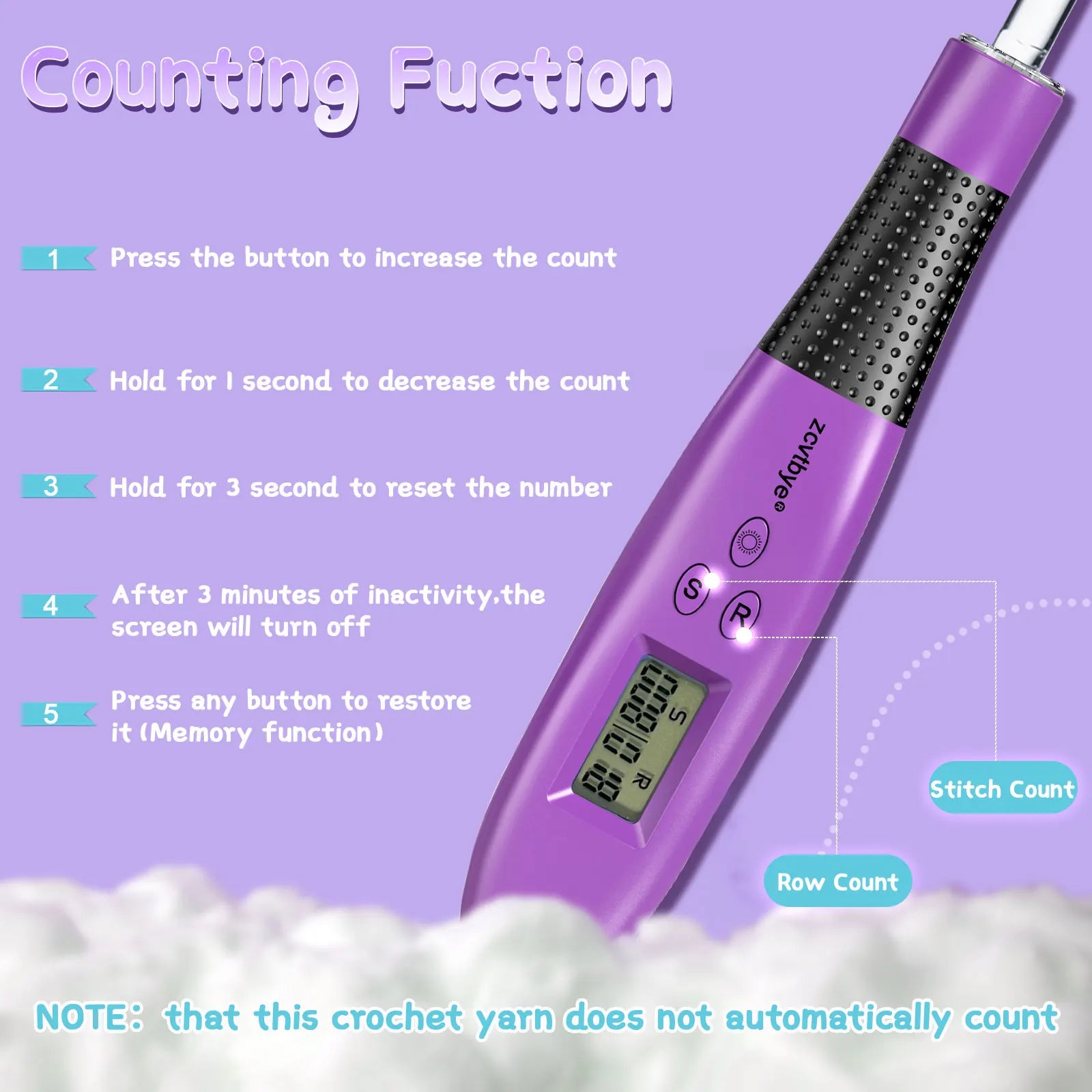 24PCS Crochet Hook Set