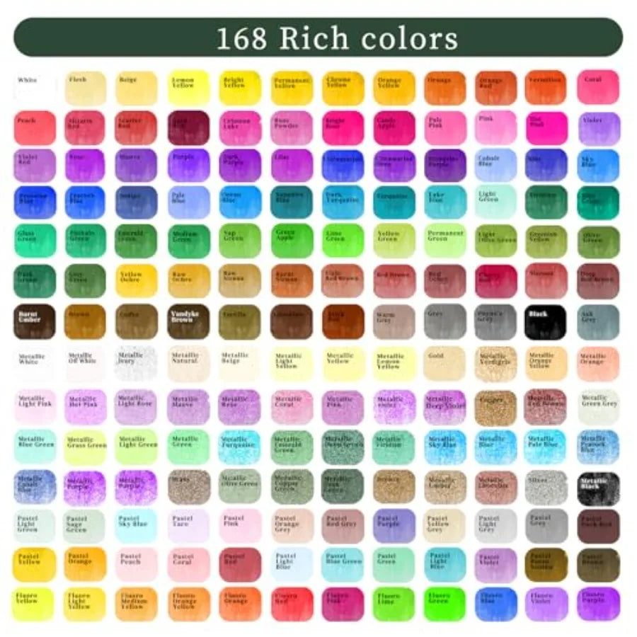 Watercolor Paint Set