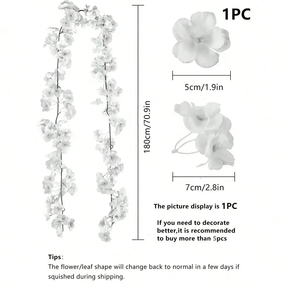 Spring Flower Garland