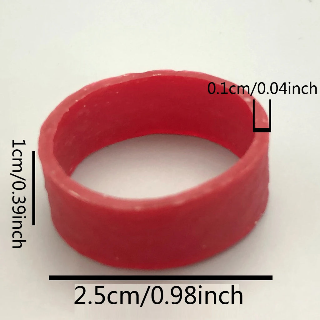 Red Color Rubber Bands
