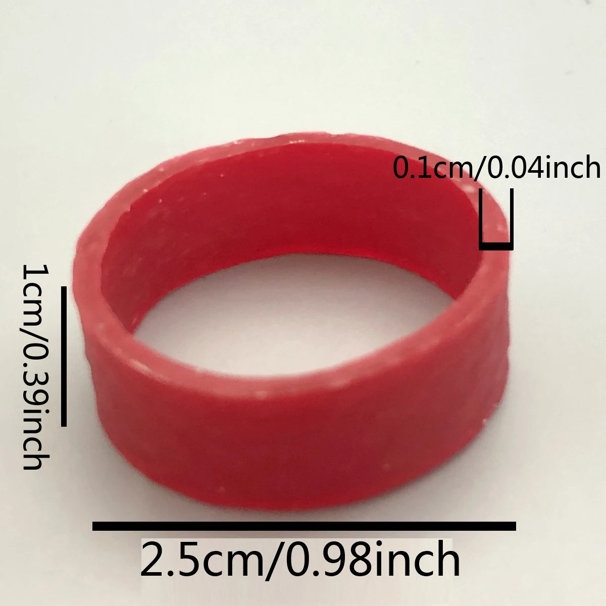 Red Color Rubber Bands