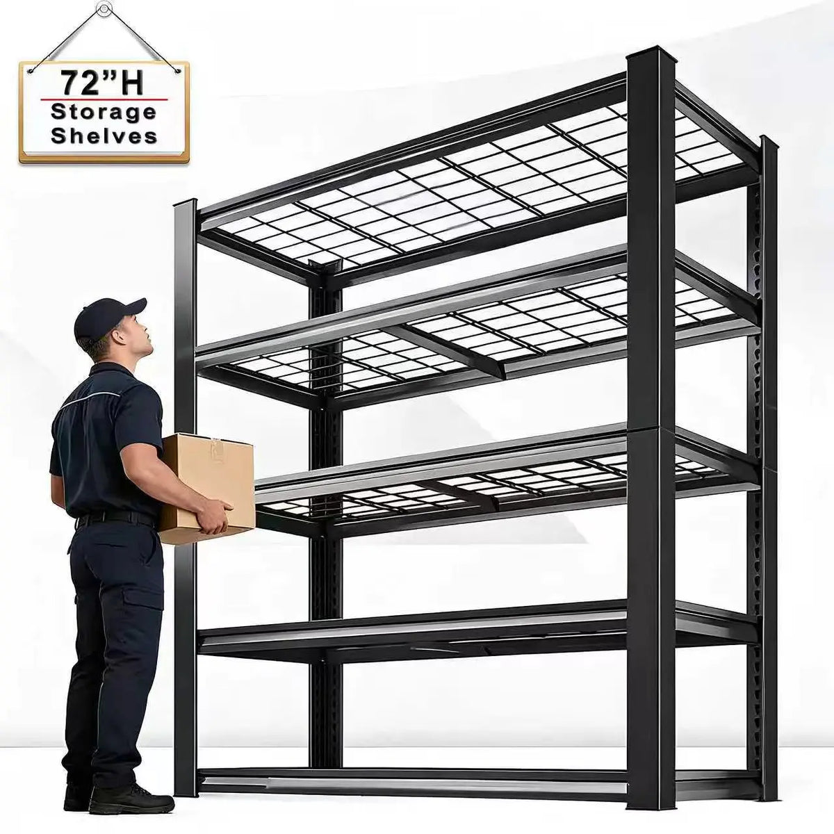 Adjustable Metal Shelving