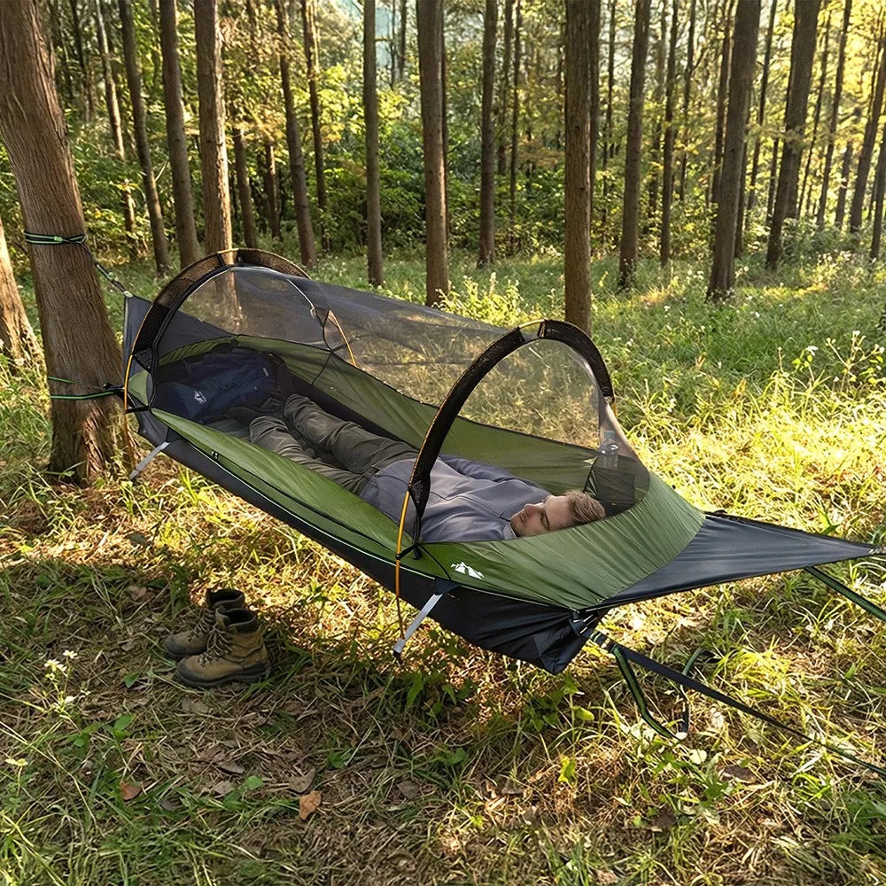 Night Cat Flat Lay Hammock Tent