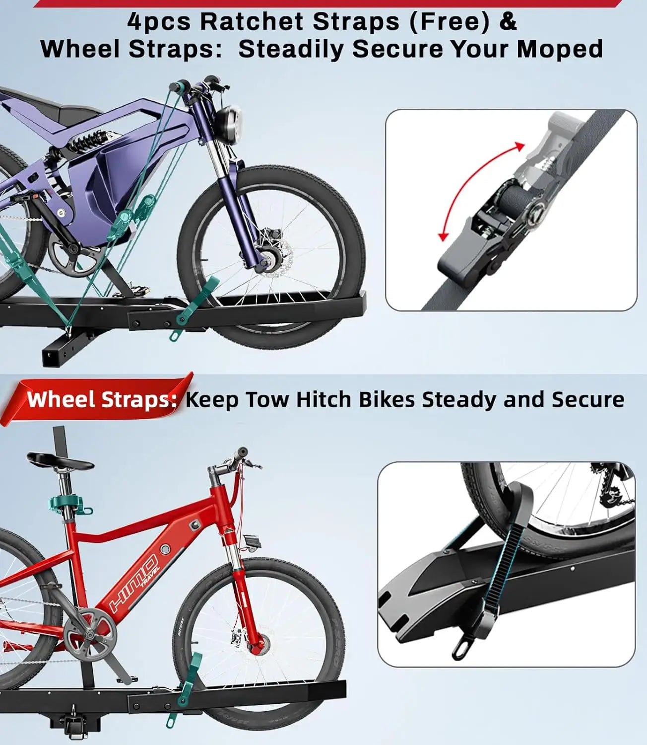 Ebike Rack with Ramp