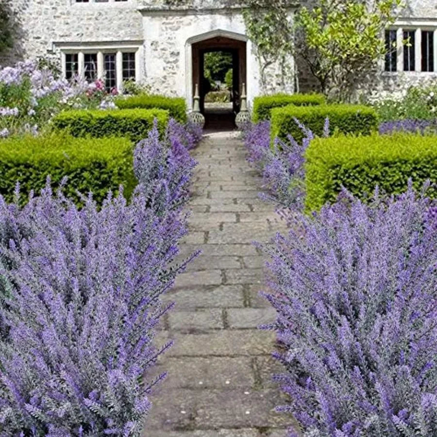 Artificial Lavender Bush