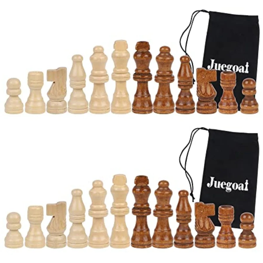 Wooden Chess Pieces