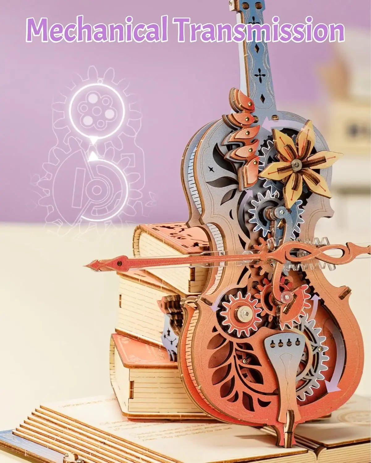 Magic Cello - 3D Wooden Puzzle