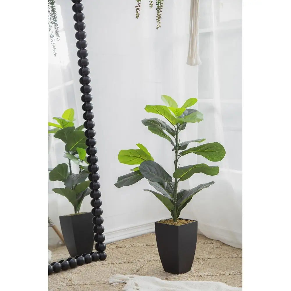 Artificial Fiddle-Leaf Fig Potted Plant