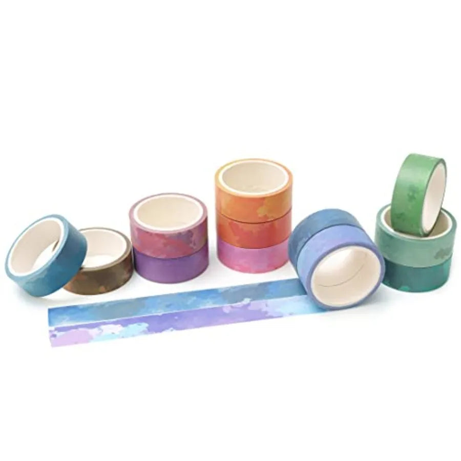 Watercolors Washi Tape Set
