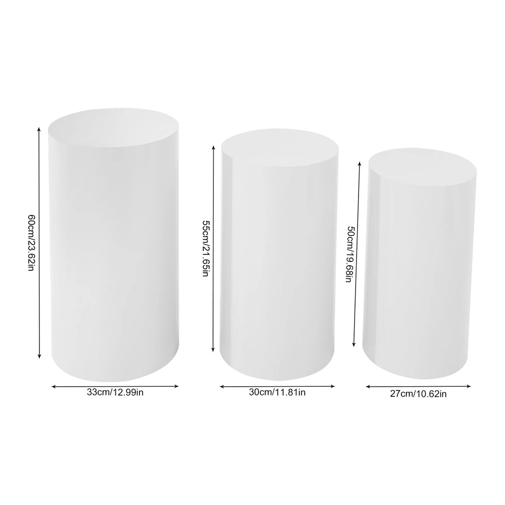 Round Pedestal Stand Pillars