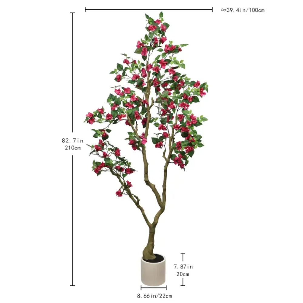 7FT Artificial Bougainvillea Tree