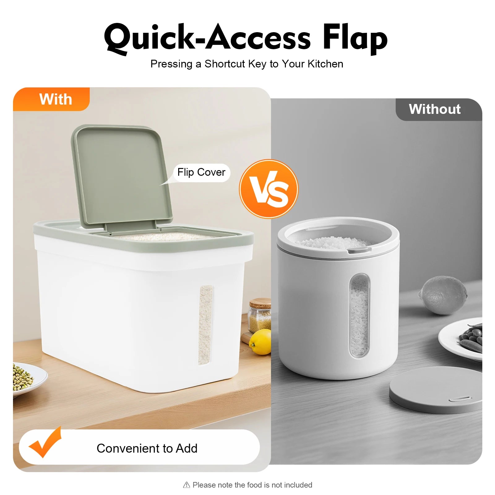 Large Food Storage Container