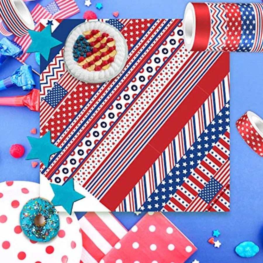 Patriotic Washi Tape Set