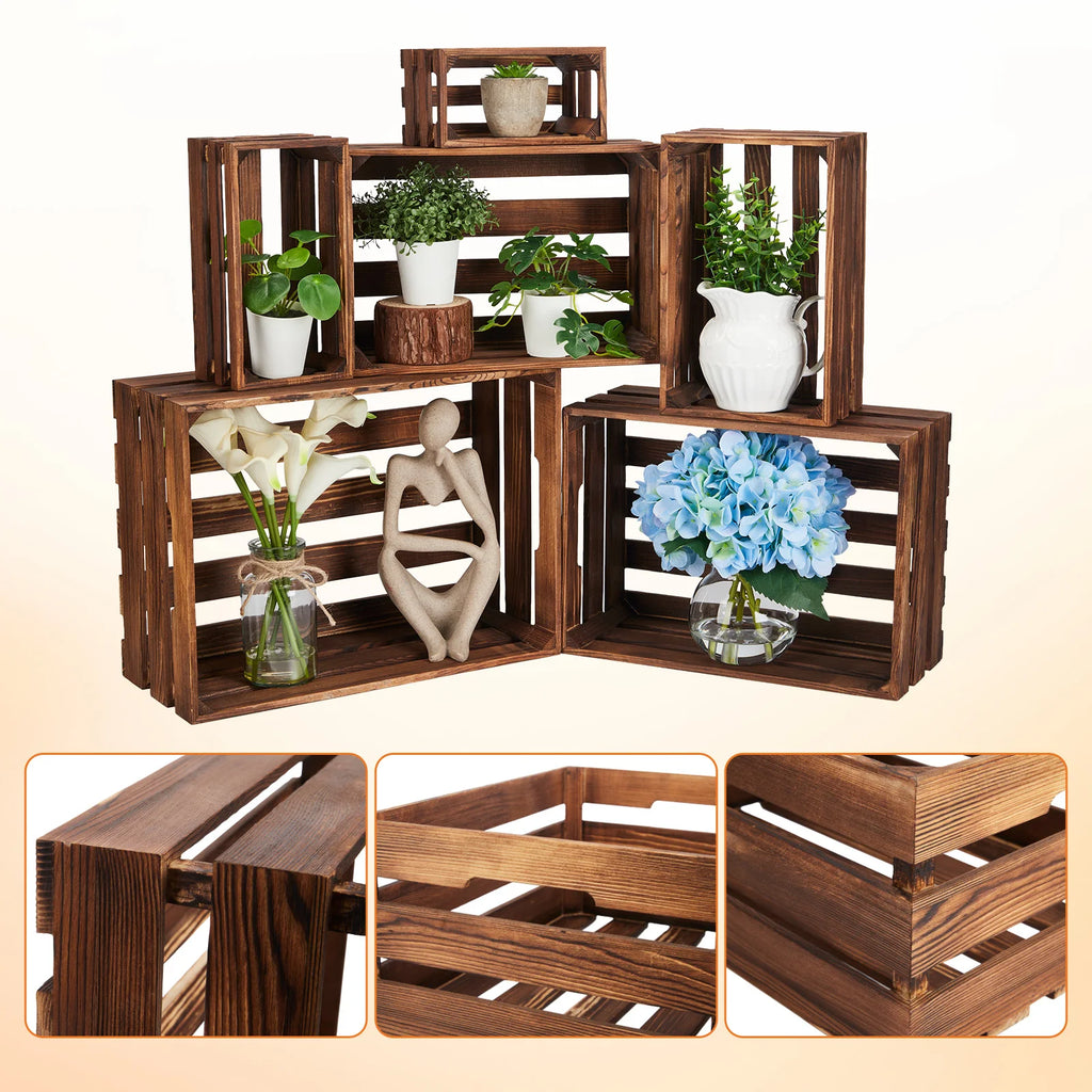 Wooden Storage Crates