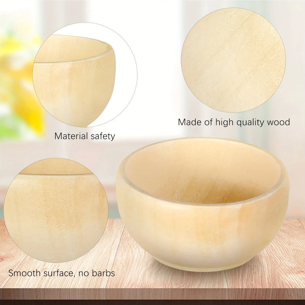 Unfinished Wood Bowls