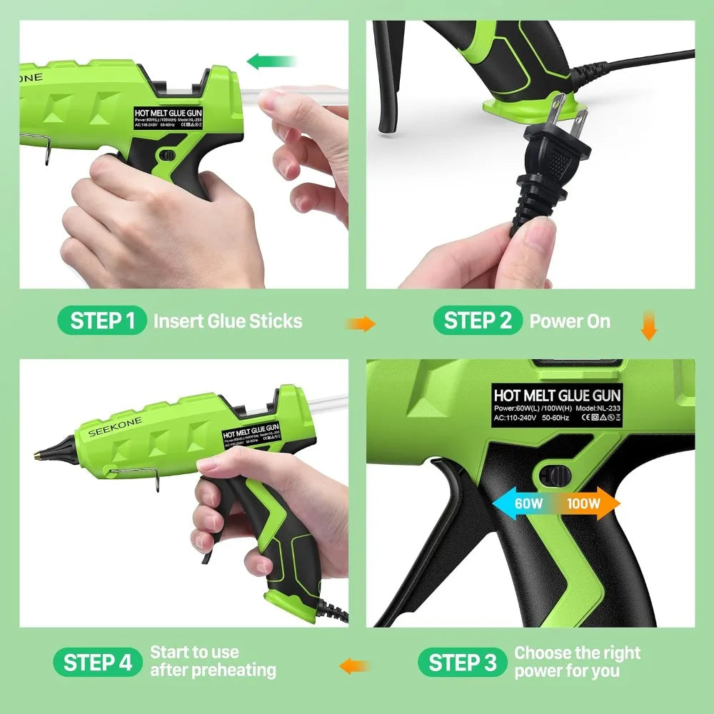 Dual Power Hot Glue Gun