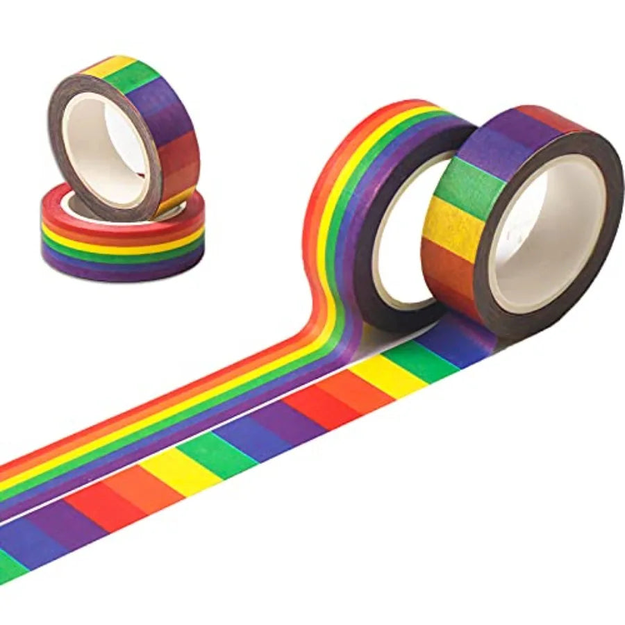 Rainbow Color Washi Tape