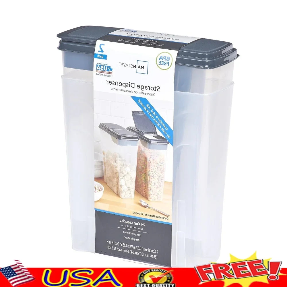 Plastic Dispenser Containers