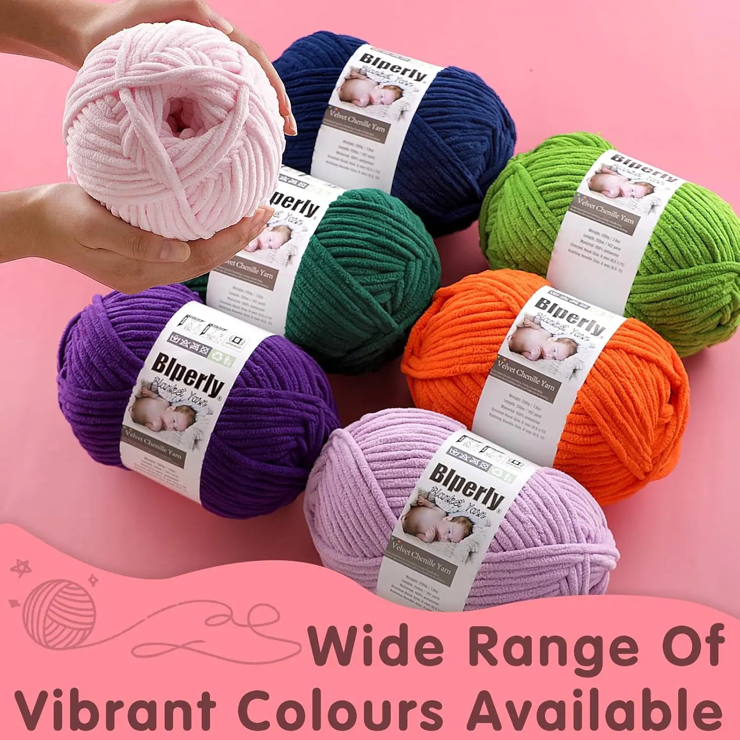 Velvet Chenille Yarn