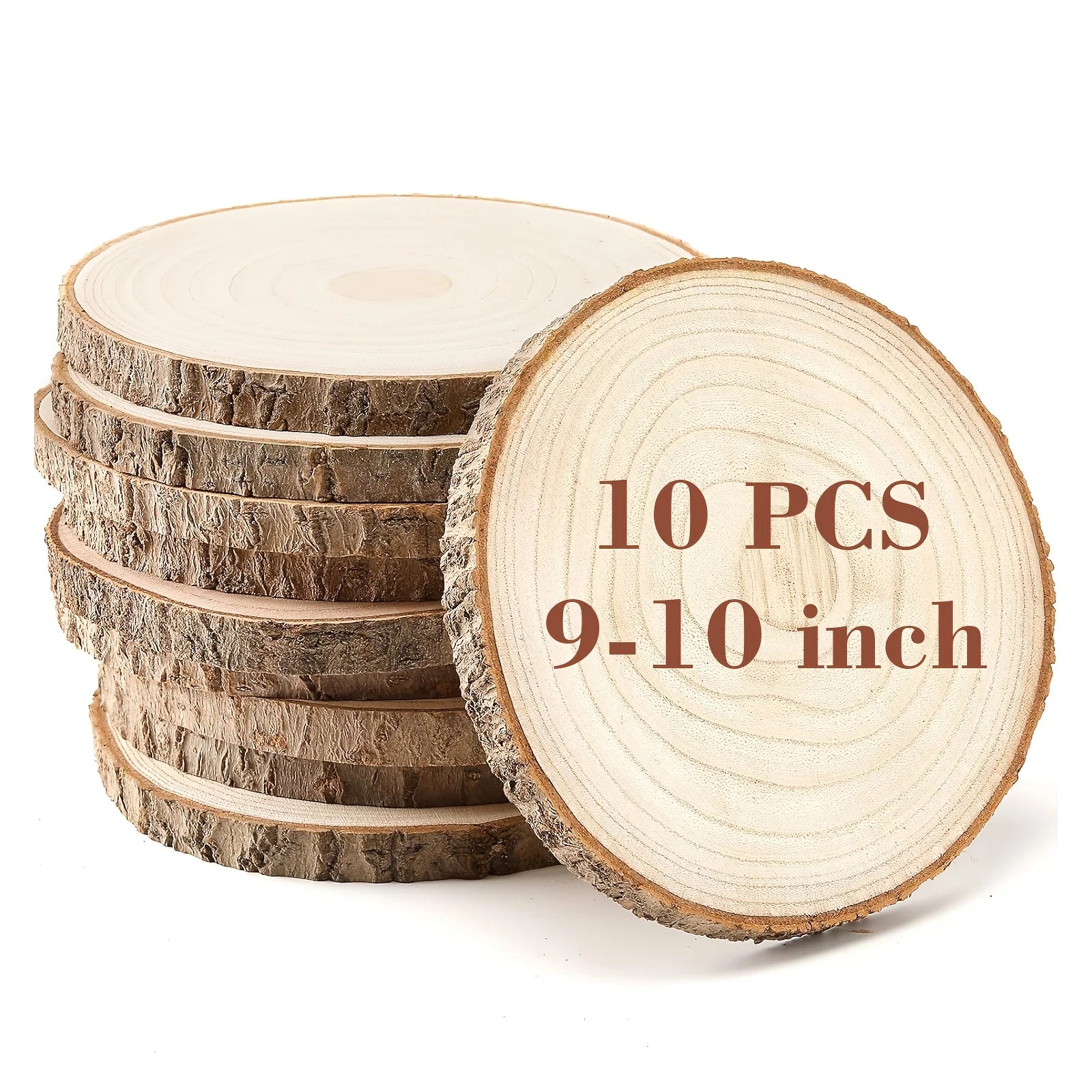 Wood Slices for Centerpieces Table Decorations