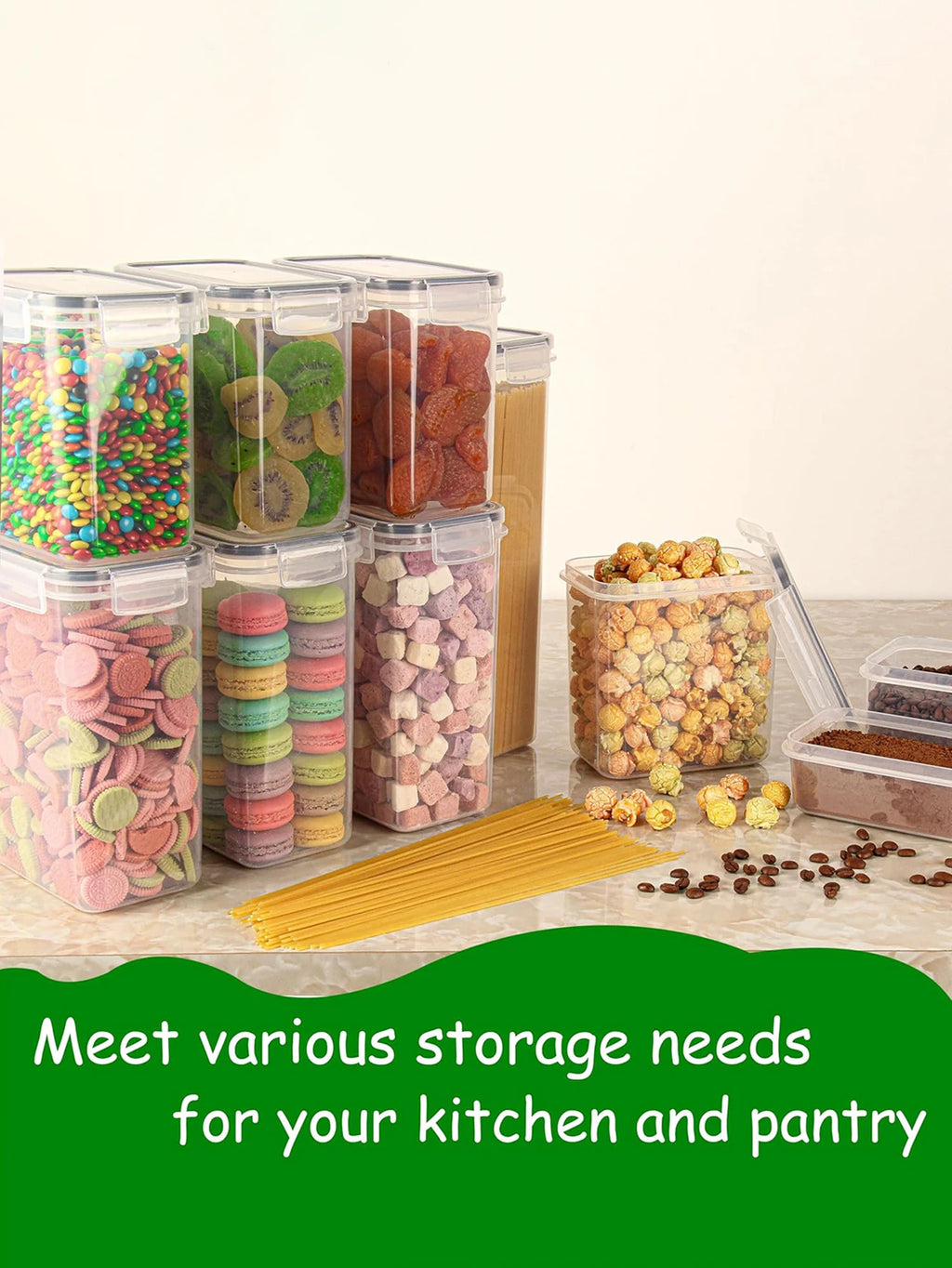Sealed Food Storage Containers with LIDS
