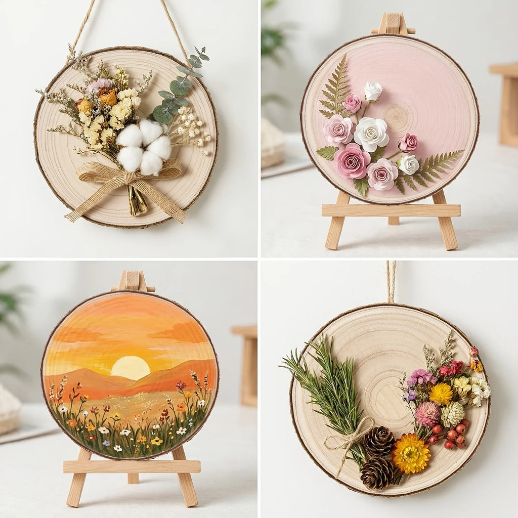 Wood Slices for Centerpieces Table Decorations