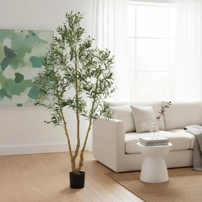 7FT Artificial Olive Tree