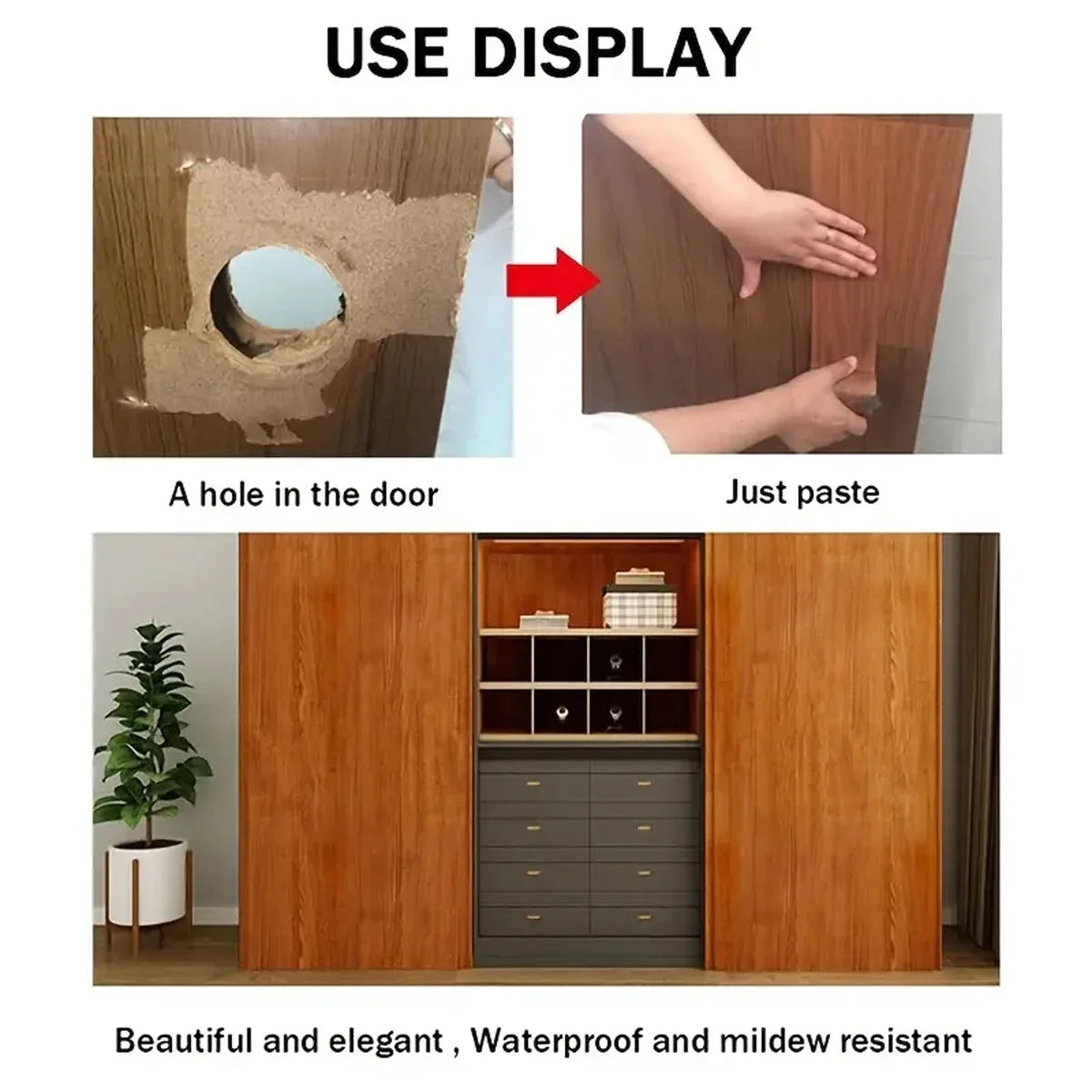 Wood Grain Repair  Patch Tape
