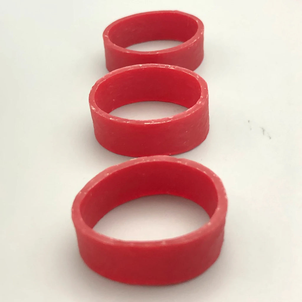 Red Color Rubber Bands