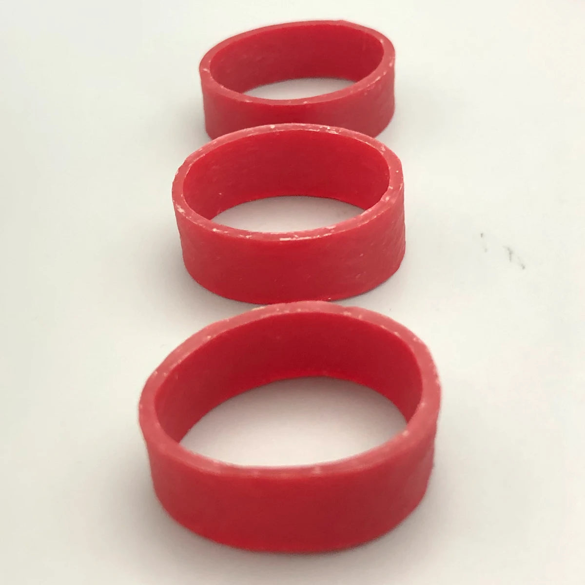 Red Color Rubber Bands
