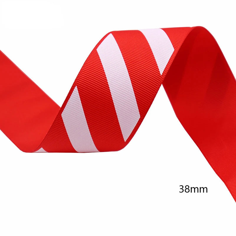 Diagonal Striped Ribbon