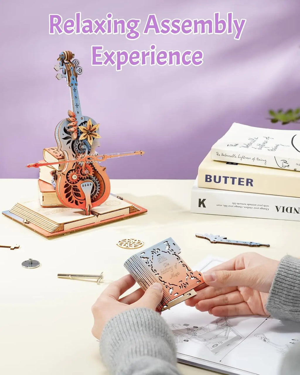 Magic Cello - 3D Wooden Puzzle